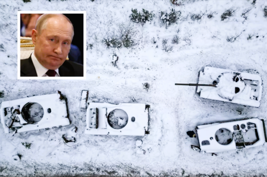 Video! Putin befiehlt Angriff - aber seine Soldaten rennen davon! Blamage für russische Truppen